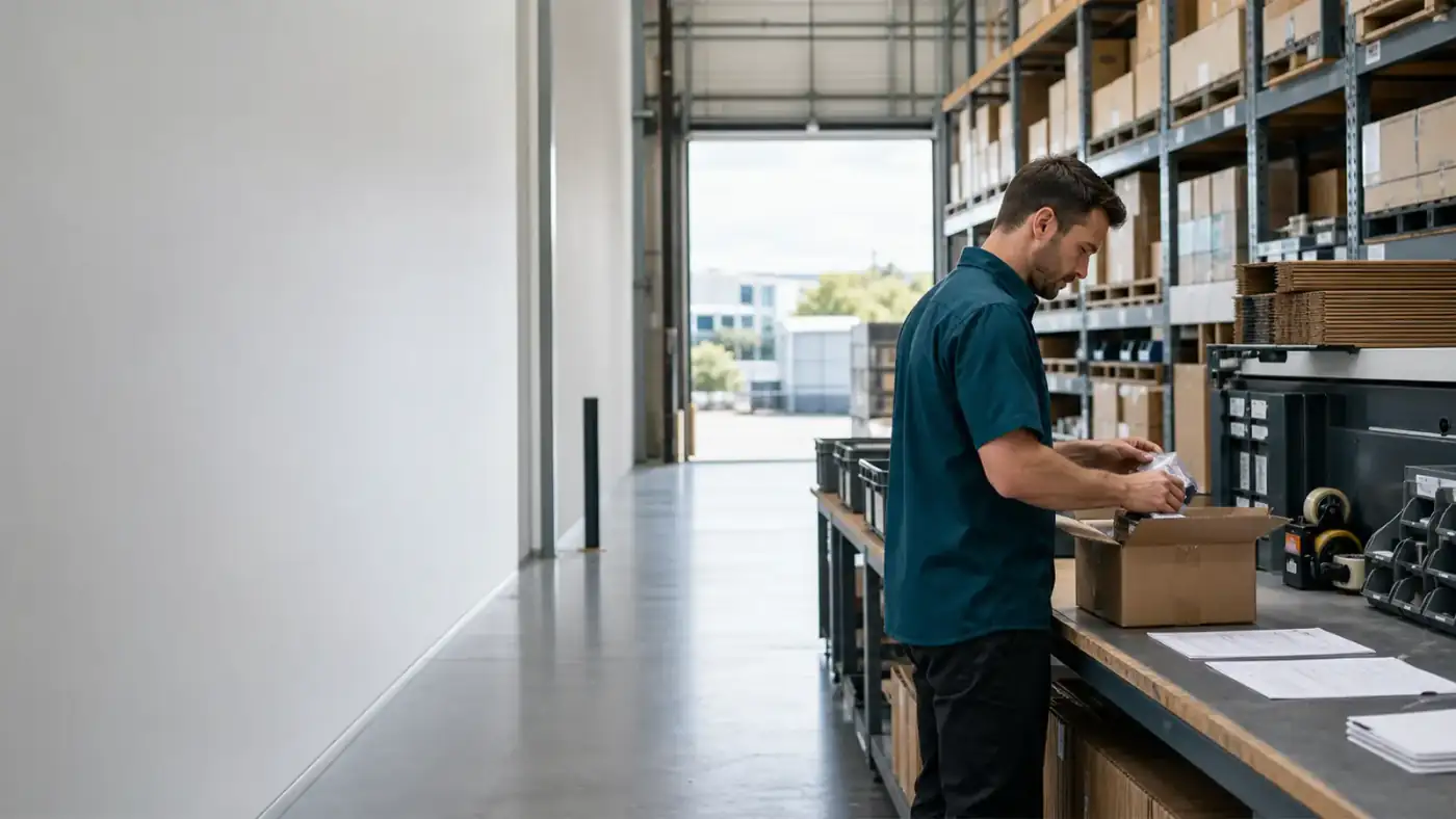 DriveMate warehouse dispatch preparation in Brisbane
